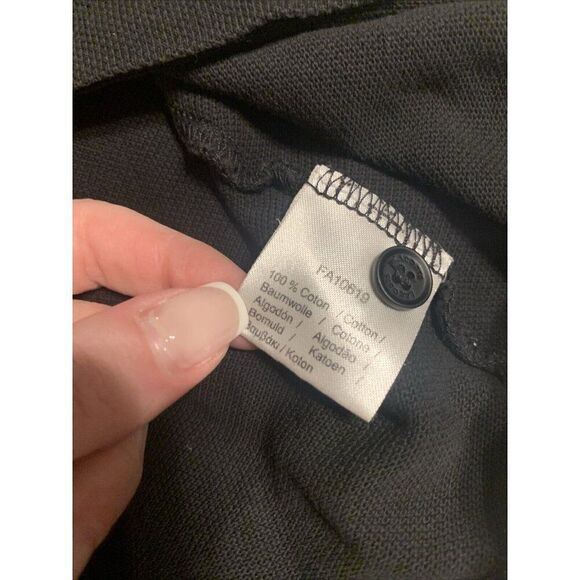 Lacoste Mens Solid Black Short Sleeve Polo Top Shirt Large Fr 5 - Picture 6 of 7